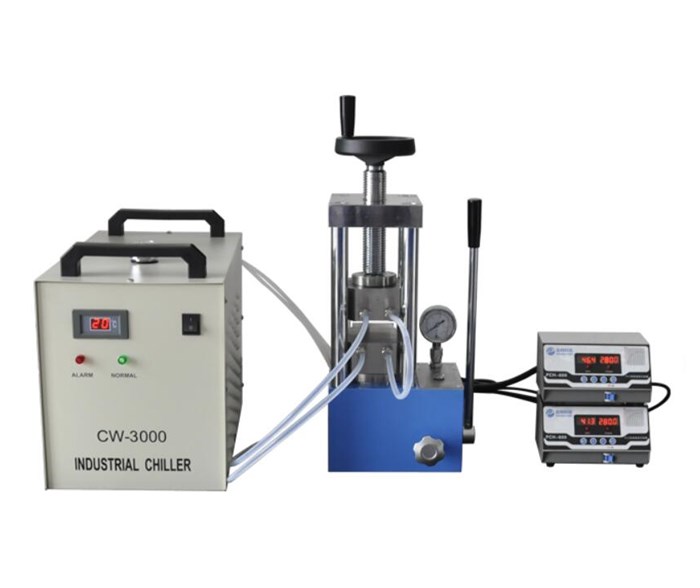 CHY-600C Laboratory 24 Ton Double Heating Press