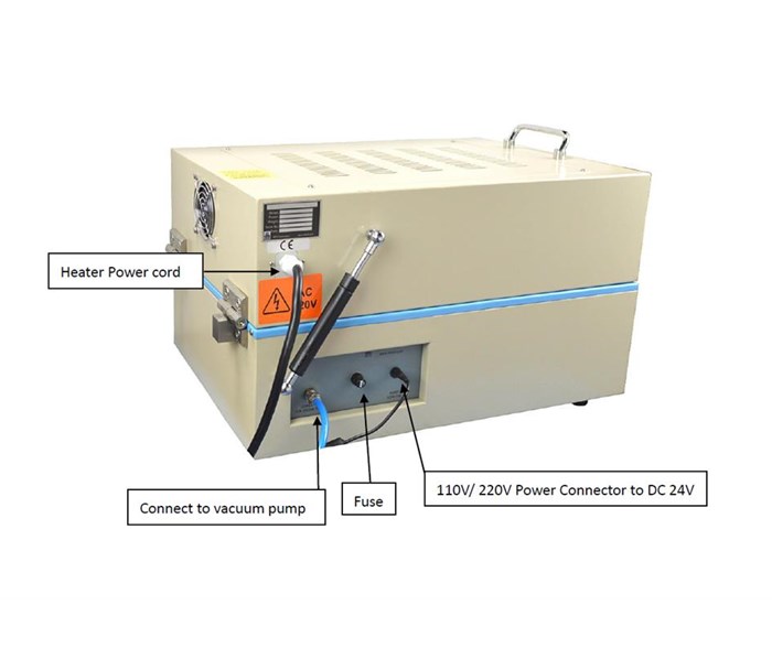 Compact Tape Casting Coater with Vacuum Bed and Film Applicator &100ºC Dryer Cover MSK-AFA-III