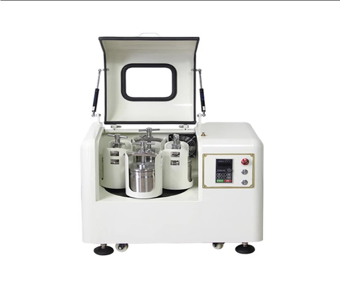YXQM-0.4L Table-top Programmable Planetary Ball Mill with Four SS Milling Jars (4x100ml)