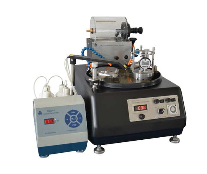 12inch Precision Auto Lapping Polishing Machine with Two 4inch Work Stations
