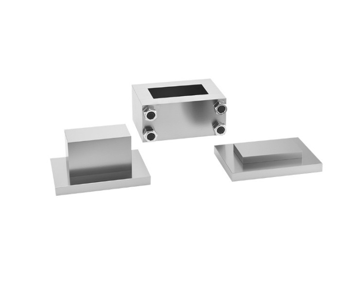 80-200mm Lab Hydraulic Square Split Press Die Set