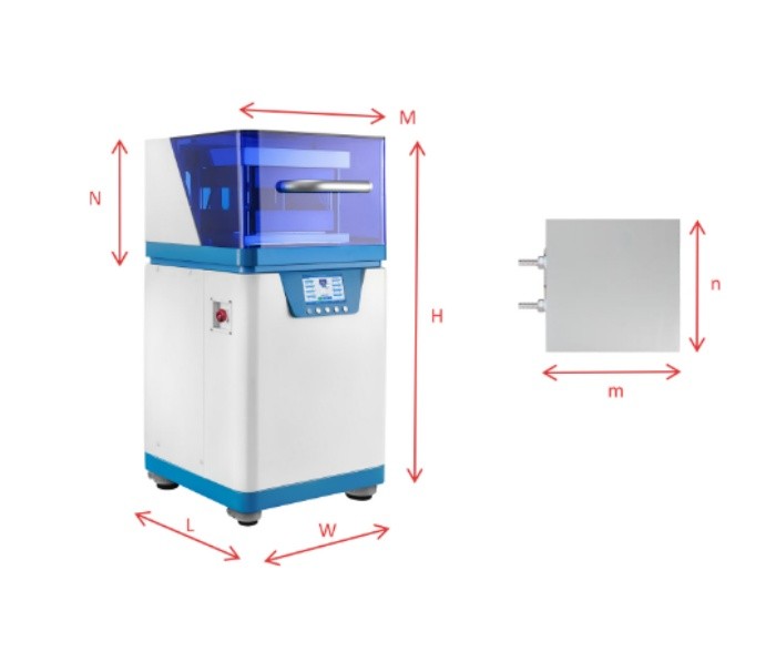 PP-600F-F 50T Lab Automatic Hot Press With 400mm*400mm Heat Plate