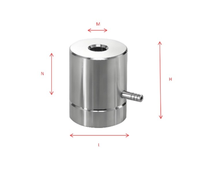 PMQ-A 3mm-40mm OD Sample Dry Powder Ball Press Die Set