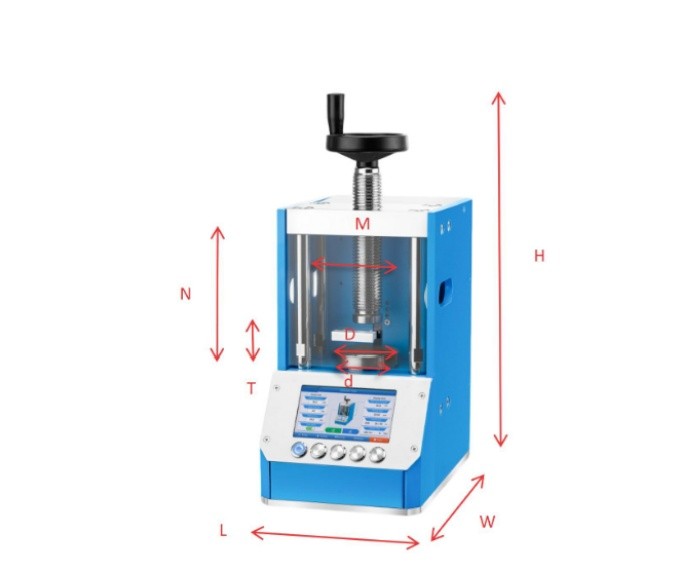 PP-2S 2T Laboratory Automatic Hydraulic Press Machine