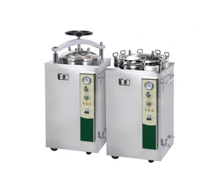 Hand Round Automatic Electric Heated Vertical Steam Sterilizer