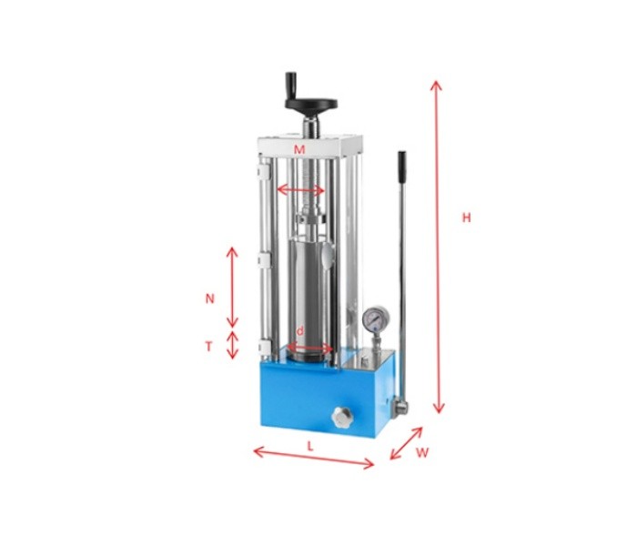 PC-60J 60T Manual Cold Isostatic Press  CIP Machine