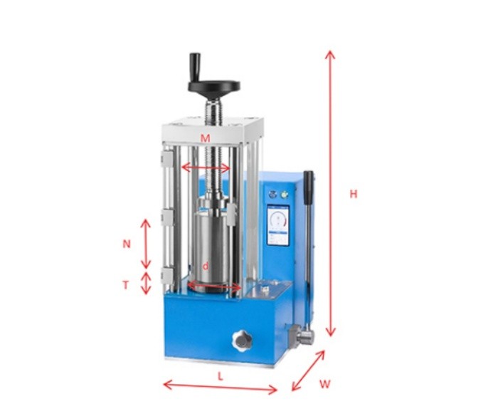 12T-60T Laboratory Electric Cold Isostatic Press with 300MPa Vessel