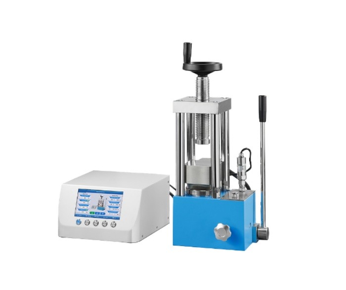 PCH-600B 24 Ton Lab Manual Hot Press with Single Heating Platen – 300℃500℃ 