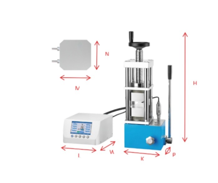 CHY-600C Laboratory 24 Ton Double Heating Press