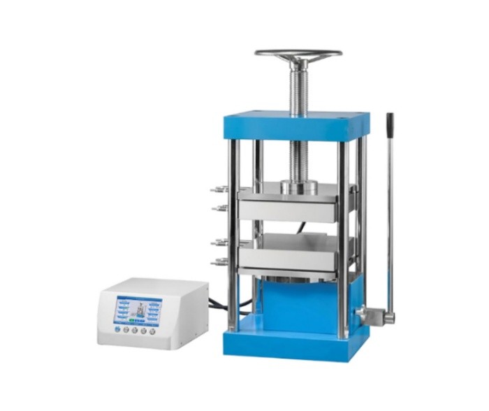 PCH-600F 300℃/ 500℃ 40T Manual Hot Press with 400x 400mm Platens